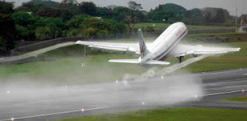 induced drag vortices on airplane wing