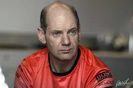 Newey in McLaren T-shirts