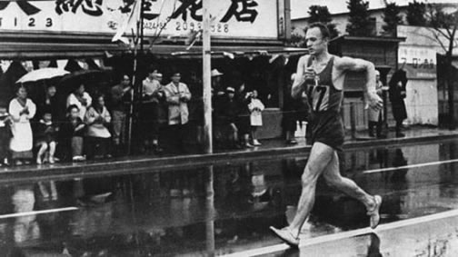 Abdom Pamić na utrci u Tokyu 1964.