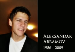 Aleksandar Abramov, RIP