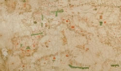 Angelino Dulcert, portolanska karta Mediterana 1325
