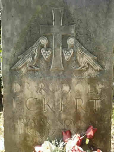 Eckert Rudolf, grob na Trsatu