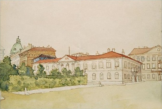 Stara guvernerova Palača, 1780