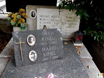 Mario Kinel, grob na Trsatu