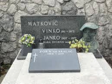 Vinko Matković , grob na Trsatu