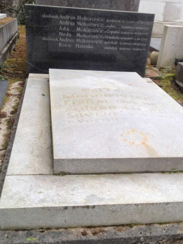 Grob Andrije Mohorovičića