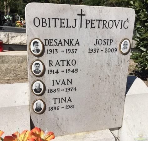 Ratko Petrović, Grob na Trsatu