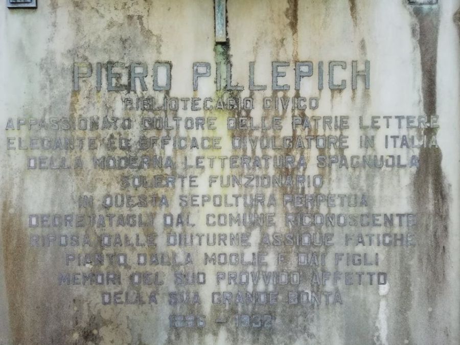 Piero Pillepich, grob na Kozali