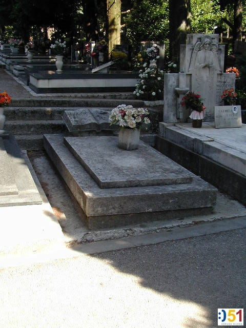 Andrija Rački, grob na Trsatu