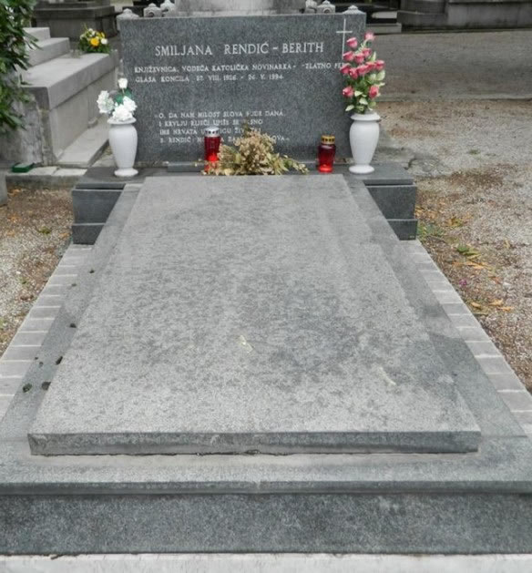 Smiljana Rendić, grob na Trsatu