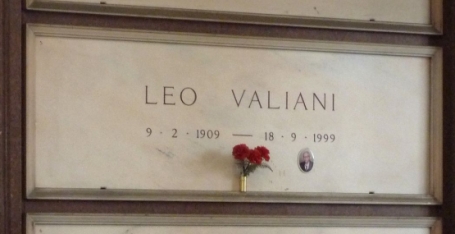 Leo Valiani, grob u Milanu