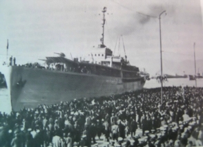 Galeb pred odlazak u Indiju i Burmu 1955.