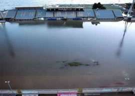 Poplava na stadionu Kantrida 2009