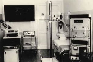 Radioizotopni laboratorij početkom sedamdesetih godina
