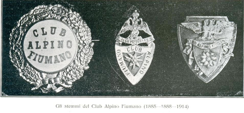 Značke_Club Alpino Fiumano