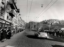 1954. - Tito na putu iz 3.maja, prema Zagrebu