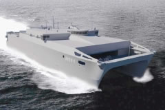 Military Sealift Command joint high-speed vessel USNS Trenton (JHSV 5)