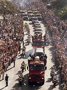 Senna funeral