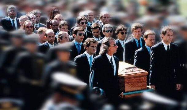 Senna funeral