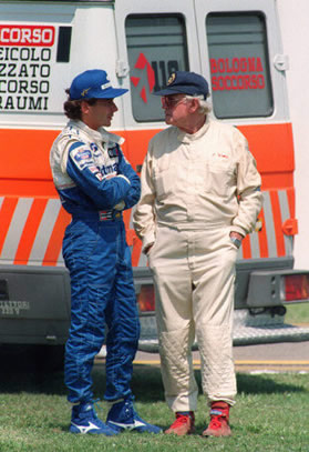 Sid Watkins and Ayrton Senna