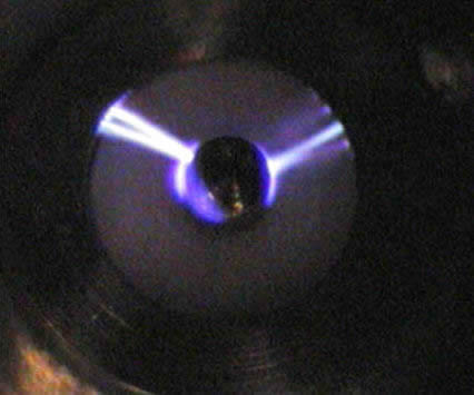 Surface-gap spark plug