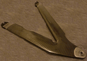 Carbon fiber Formula 1 suspension