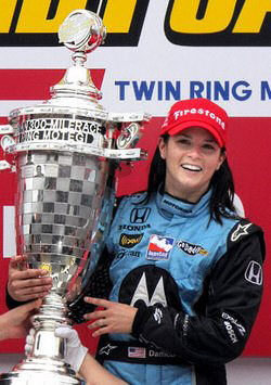 Danica Patrick winer in Montegi Japan, indy car 2008