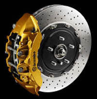 Brembo ventilated disc