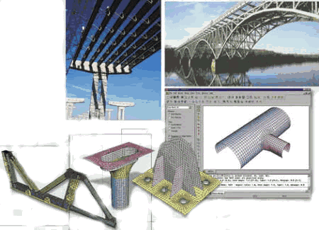 FEA simulation of the bridge