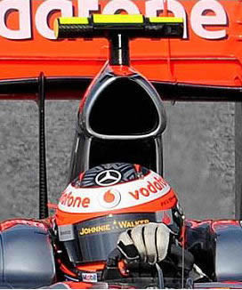 F1 car scoop, McLaren