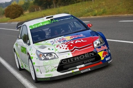 Citroen WRC hybrid race car