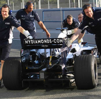 Williams 2009 wing