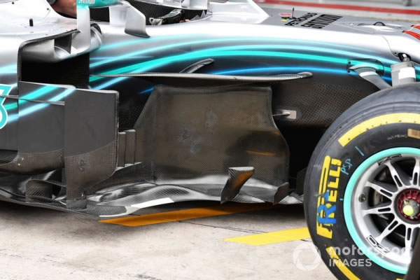 Bargeboard Mercedes 2018