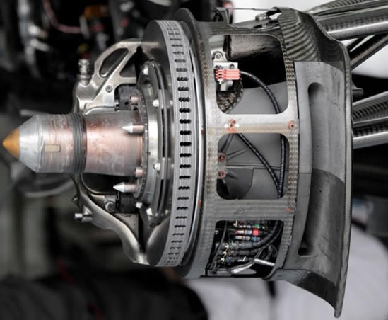 Sauber brakes