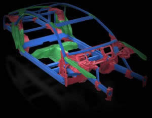 Audi A8 Aluminium Space Frame