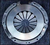 Clutch cover pressure plate inside