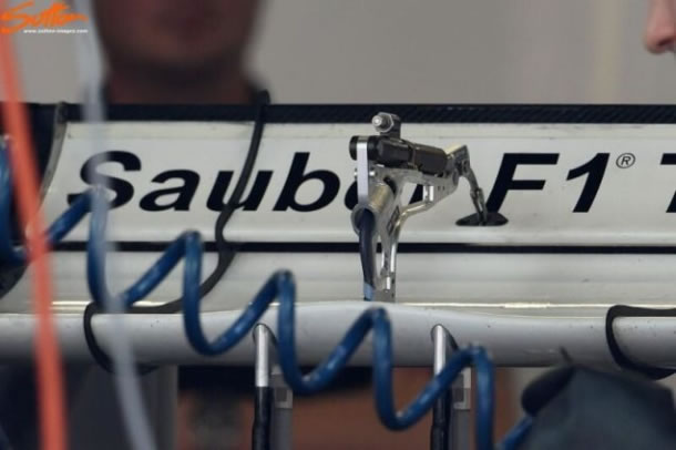 Sauber DRS mechanism