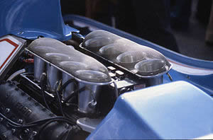 cosworth DFV engine in ligier JS11