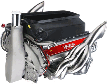 Formula 1 engine Ferrari 056