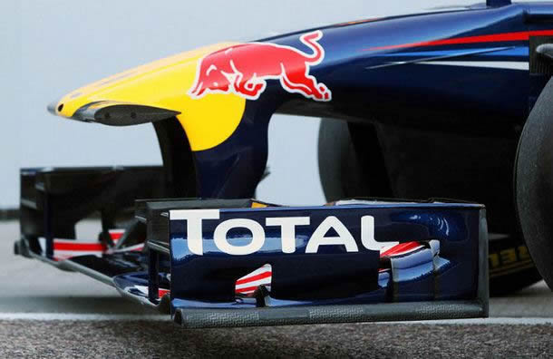 Red Bull Racing front wing