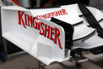 Force India front wing 2010