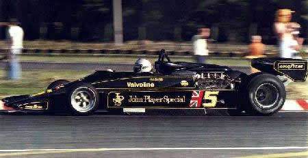 Mario Andretti in Lotus 78