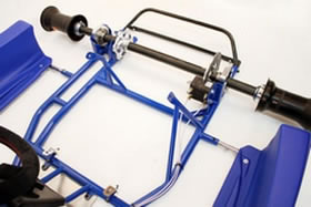 Karting rear axle