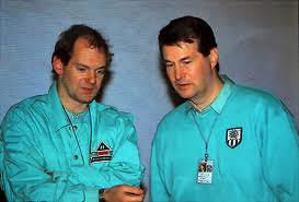 Adrian Newey and Robin Herd