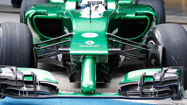 Formula 1 2014 nose cone