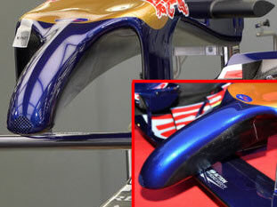 Toro-Rosso STR9 nose cone