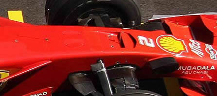 Ferrari nose hole in plain view
