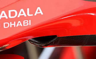 Ferrari nose hole in plain view