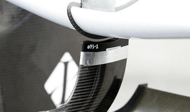 Sauber passive ddrs tested in Barcelona 2013