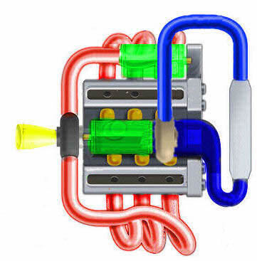 Structure of new Ferrari power unit